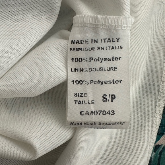 Vanessa Zani Italy Maxi Floral Dress S NWOT layered/tiered with slip - Picture 7 of 10